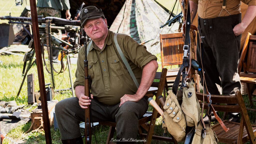 German WWII Reenactors – USS LST 393 Reenactment, June 7th, 2025